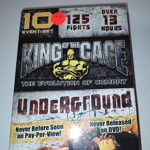 King of the Cage - Underground (DVD, 2005, 5-Disc Set)